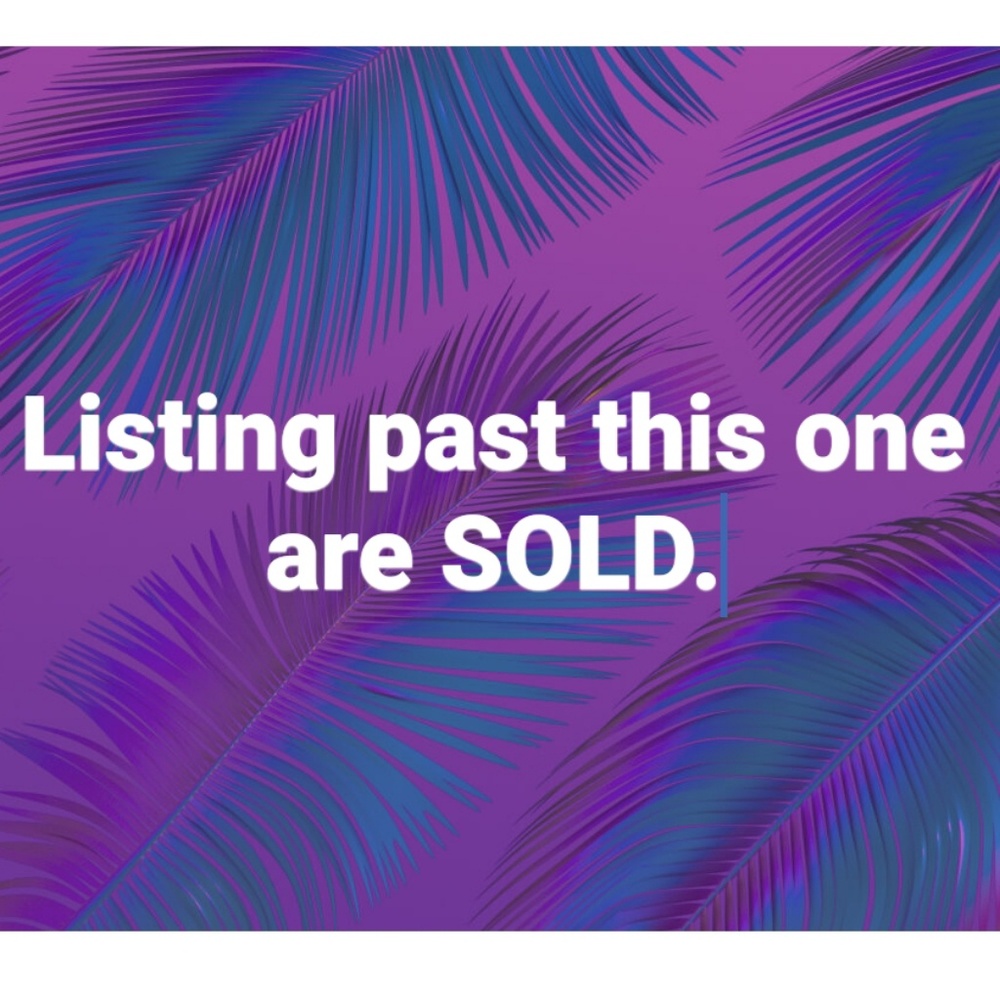 👇🏼 SOLD LISTINGS